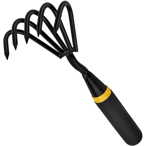 Kemaier Stainless Steel Hand Cultivator...