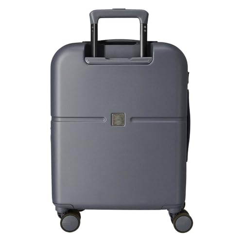 Pepe Jeans Highlight Maleta de cabina Azul de 37L y 4 ruedas dobles