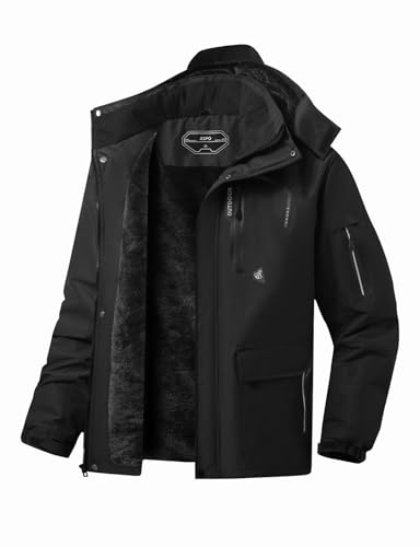 Amazon.com : ASPO Men's Winter Ski Jacket Warm Waterproof Snow
