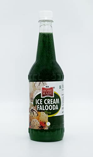 Image of RK Home Made Natural Syrup | Ice Cream Falooda Concentrated Syrup | Gluten-Free | 100% Vegan & Low Fat | Perfect Festive Dessert & Beverage Base