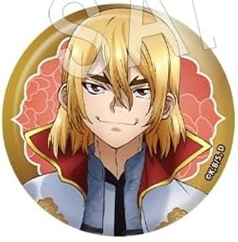 Dr.stone 七海龍水 ジャンプフェスタ限定 チャイナ衣装 缶バッジ 50個 Dr.STONE』のジャンプフェスタ限定グッズが登場！”チャイナ風”衣装の