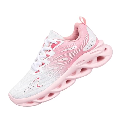 Image of DLWKIPV Womens Slip on Walking Tennis Shoes for Women Work Running Athletic Gym Sports Sneakers Lightweight Casual Shoe