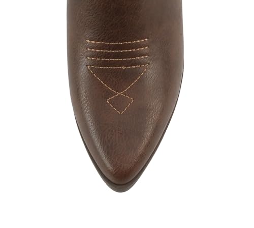 Image of Soda inchBLAZING inch ~ Women Western Bootie Pointe Toe with Low Heel (Wide Fit Available)