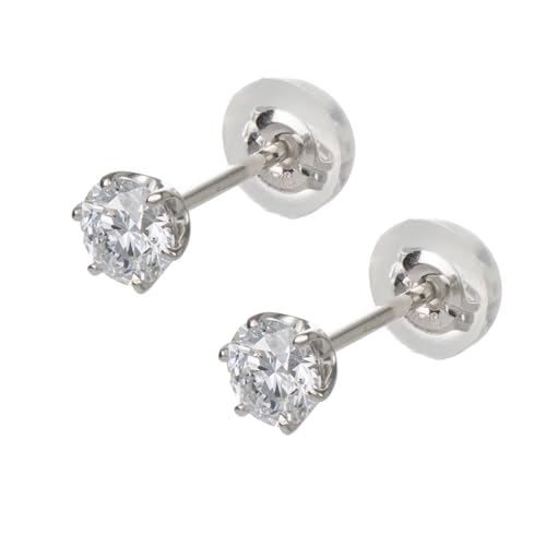 [���Z��] �_�C�������h �s�A�X �ꗱ 0.4ct 0.4�J���b�g���{�O���E�� �v���`�i���b�L �V���o�[ F�J���[ VS Excellent