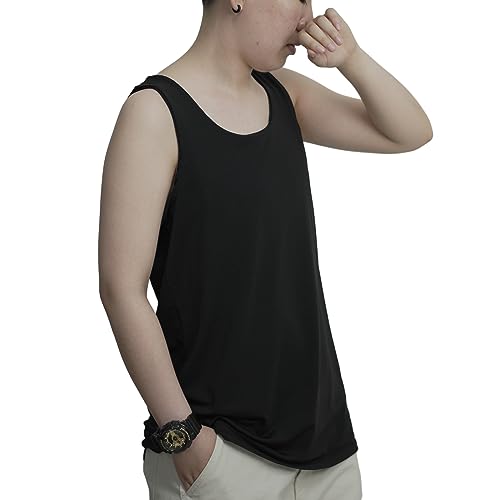 Débardeur respirant poitrine sous-vêtement de compression FTM tomboy BaronHong noir XXL
