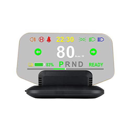 NikoMaku Head Up Display for Tesla Model 3 Model Y HUD Speedometer GPS Navigation Windshield Project T1
