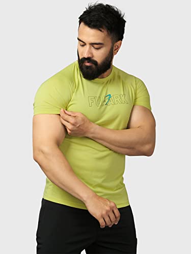 Image of Mens Slim Fit Sports and Gym Training Workout T-Shirt