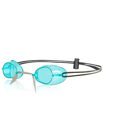 Sporti Antifog Swedish Goggle + Bungee Strap (Aqua Lens)
