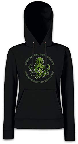Miskatonic University Sweats à Capuche Femme Idéal Contre le Froid Urbain
