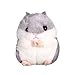STOBOK Kawaii - Llavero de peluche con forma de hámster, gris (Gris) - 2318D33I79X21LL