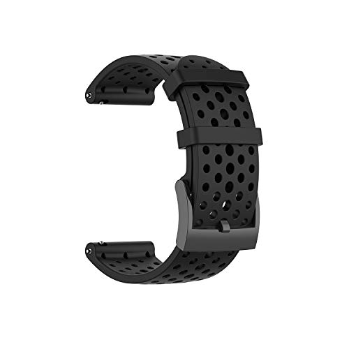 Correa de silicona transpirable para Suunto 7 y más miniatura 4