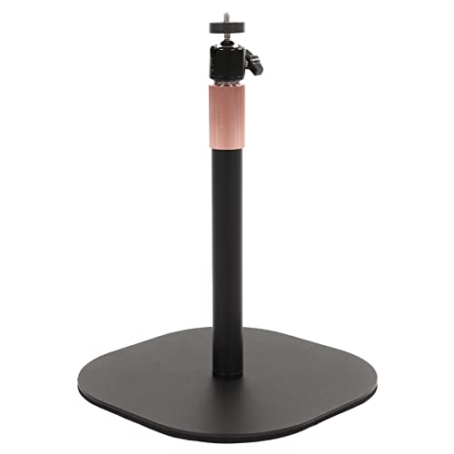 Image of Rotatable Camera Stabilizer Kit, Telescopic Floor Stand with 1 /4in Screw for Cameras Phones Projectors, 360 Adjustable Alloy Steel Bracket for Home Cinema Business (Small Stabilizer 2KG Capacity)
