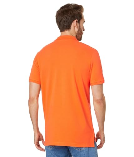 Image of U.S. POLO ASSN. Men Cotton Regular Fit Solid Polo With Small Pony | Two-Button Closure Pique Polo Shirt, Summer Fashion Golf Shirt