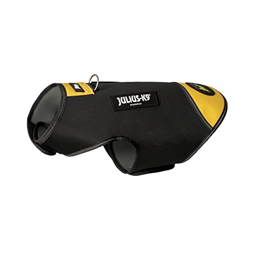 JULIUS K-9 IDC Neoprene Hundekleidung, Size: S, Schwarz und Gelb