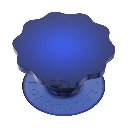 Image of PopSockets Phone Grip with Expanding Stand - Molded Flower Cobalt