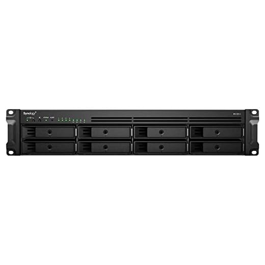 Nas Synology RackStation RS1221+ Nas/Storage Server Rack (2U) Ethernet LAN Black V1500B