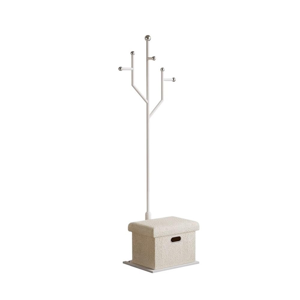 Standing coat and hat rack Clothes rack Floor bedroom home hangers light luxury high sense clothes storage rack