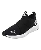 PUMA Women's PROWL SLIP-ON Sneaker, Puma Black-Puma White, 8.5