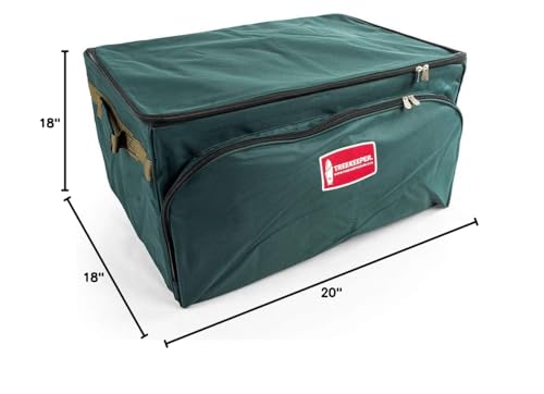 Treekeeper TK-10127 Green Christmas Ornament Storage Box With Dividers) thumb #9