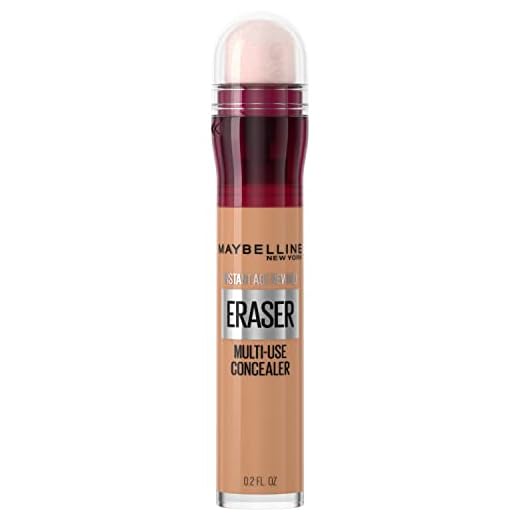 Maybelline NY Instant Age Rewind Corretivo Líquido, Multiuso que Corrige Olheiras e Linhas Finas, Contorna e Ilumina, Alta Cobertura e Fórmula Vegana, Cor 130 Medium, 6ml
