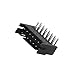 HIROSE ELECTRIC DF11-14DP-2DS(24) 14 Position 2mm Pitch Dual Row (2x7) Right Angle Through Hole Pin Header - 25 item(s)