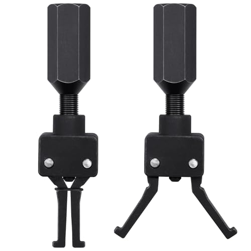 Lanties 2 Pack Pilot Bearing Puller Slide Hammer Attachments 2-jaw Puller Pilot Bearing Removal Tool Fits 5/8 x 18 3/4 x 16 Thread Rods