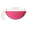 SPANSEE 2 PCS Cake Arch Guide Tool, Cake Piping Guide Tool, Ruffle Guide Stencil, Cake Decorating Tools, Cake Ruffle Marker for 6"-10" Cakes #5