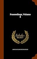 Proceedings, Volume 8 134406423X Book Cover