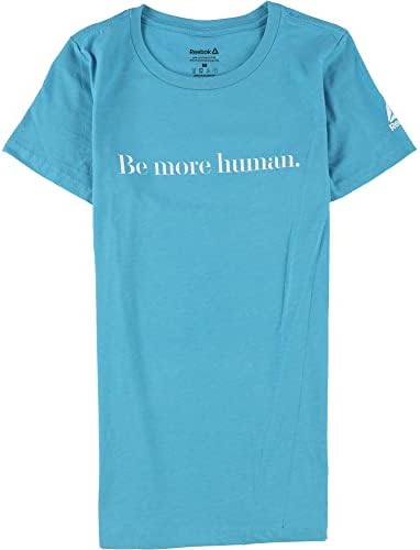 Reebok Womens Be More Human. Graphic T-Shirt