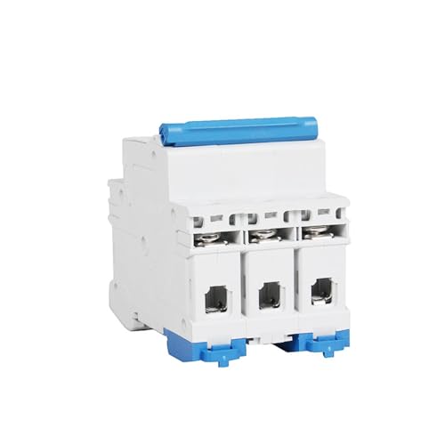 Mini disjoncteur miniature 25A à fixation rail DIN pour réseau 3P
