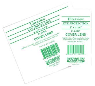 UV50CL Polycarbonate Cover Lens, 50mm Lens Size, 0.60" Thick (Case of 50)