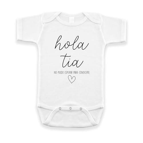 Hola Tia Spanish Surprise Pregnancy Announcement for Aunt