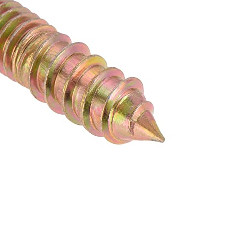 Image of uxcell 5 /16-18 x 1-1 /2 inch Hanger Bolts Double Head Dowel Screw for Wood Furniture 20pcs