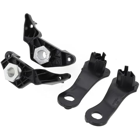 4X Gdfnmogo Headlight Repair Brackets for E60 E61 Cover