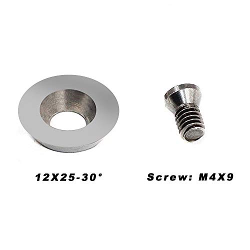 Hollower Swan Neck Woodturning Lathe Tipped Tool Bended Lathe Chisel Tool Hollower With 12Mm Round Carbide Insert And A Screw And Star Key Wrench For Wood Hobbyist Or Diy Or Carpenter, Rc-12 #TOP1