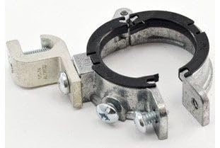 BridgeportMighty-Rite SGB-385CL Split Grounding Bushing, 4-1/0 AWG AC Cable, 1-1/2 in Trade, Zinc Alloy