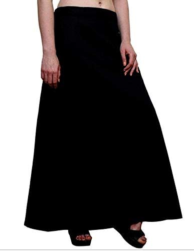 Image of Style Ally Women's Saree Cotton Readymade Petticoat (Free Size)