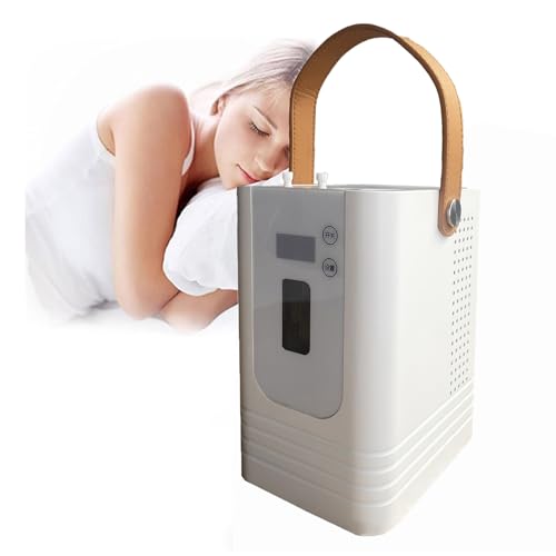 Portable Hydrogen 450ml/min Appliance, (300H+150O) Dual Outlet H2, 99.99% High Purity Producer, 99.99% Premium Purity H2 Hydrogen Breathing Device, for Inhalation and Hydrogen Water