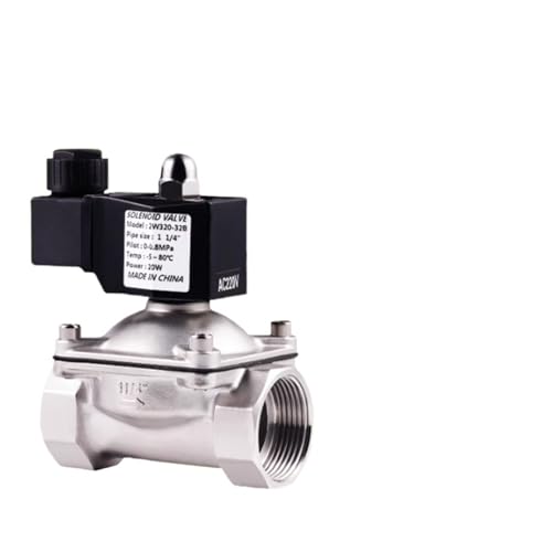 Électrovanne fermée AC220V vanne de régulation en cuivre anti-corrosion DN10
