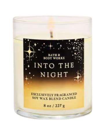 Amazon.co.jp: バスアンドボディワークス キャンドル INTO THE NIGHT