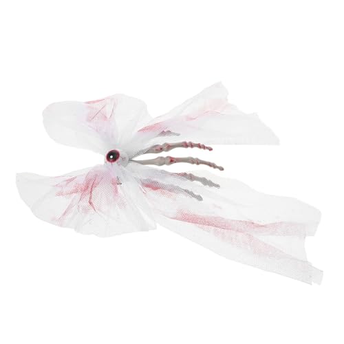 Barrette Halloween épouvantable accessoire cheveux pince squelette