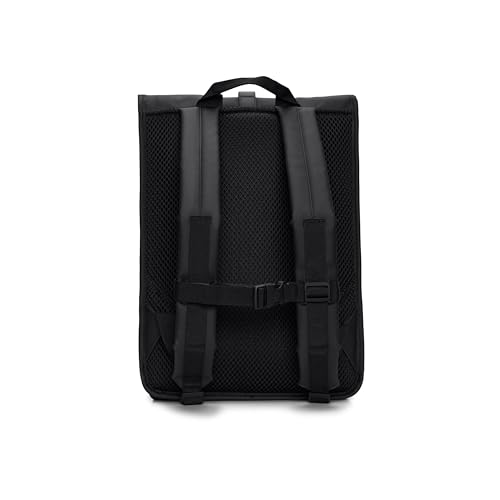 Image of RAINS Rolltop Rucksack - Waterproof Backpack with Chest Strap, Standard