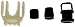Dorman 14110 Shift Cable Bushing Kit Compatible with Select Models (OE FIX)
