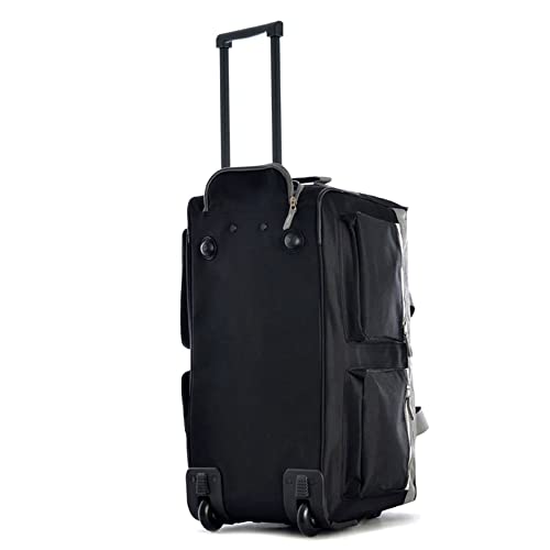 Olympia U.S.A. SRD-22-BK Inch Carry On 8 Pockets Wheeled Rolling Duffel Bag Water Resistant Luggage Lightweight Travel Suitcase thumb #6