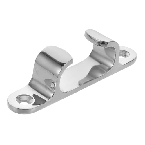 NAMOARLY Boat Clam Cleat Anchor Cleat for Canoe Kayak Stainless Steel Dock Marine Line