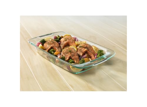 Plat de cuisson rectangulaire Pyrex 3 l en verre borosilicate de haute qualité - 4