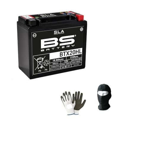 DESCRIZIONE E CARATTERISTICHE PRODOTTO: BATTERIA BS BTX20HL (FA) sla attivata SIGILLATA -BATTERIA PRONTA PER L’UTILIZZO, COMPLETA, BISOGNA SOLO MONTARLA, GIA’ CARICA!! -Sigillata/ermetica, - Pre-attivato senza manutenzione (attivata in fabbrica - Factory Activated) -6 Volt 18 Ah ampere -dimensioni: 175x87x155 mm - Tipo Tecnologia SLA - Capacità 20 (h): 18,9 - 310A (EN) -NEL TITOLO INDICHIAMO IL MODELLO SPECIFICO PER LA TUA MOTO, SCOOTER O QUAD!!