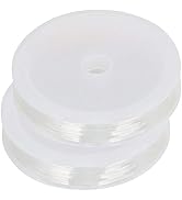 Filo di nylon trasparente da 1,0 mm per gioielli, perline, braccialetti e artigianato, invisibili.