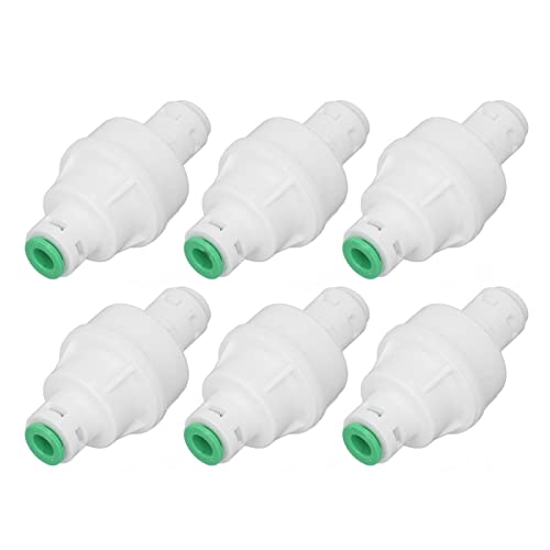 Yosoo Health Gear 10 Pièces Vanne de Réduction de Purificateur d'eau PP DN8 Régulateur de Pression de Purificateur d'eau 0,2 à 0,3 MPa Raccord Rapide Remplacement Résistant aux Fuites pour