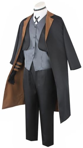 Cosplay Nakahara Chuuya ensemble complet résolvant le manque d'accessoires - 3